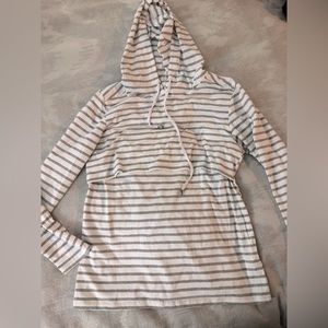 Grey and White Nursing Sweatshirt